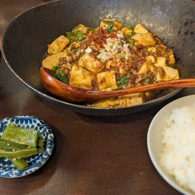 麻婆豆腐 ちゃびー